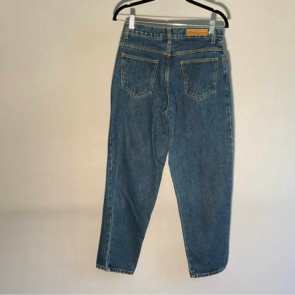 Bill Blass Dark Blue Straight Leg Jeans - Picture 5 of 12